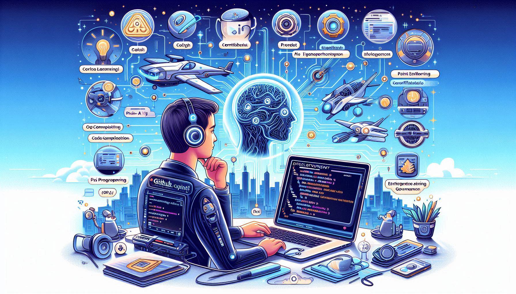 Master GitHub Copilot (GH-300) certification with AI-powered development, prompt engineering, and enterprise productivity optimization guide.