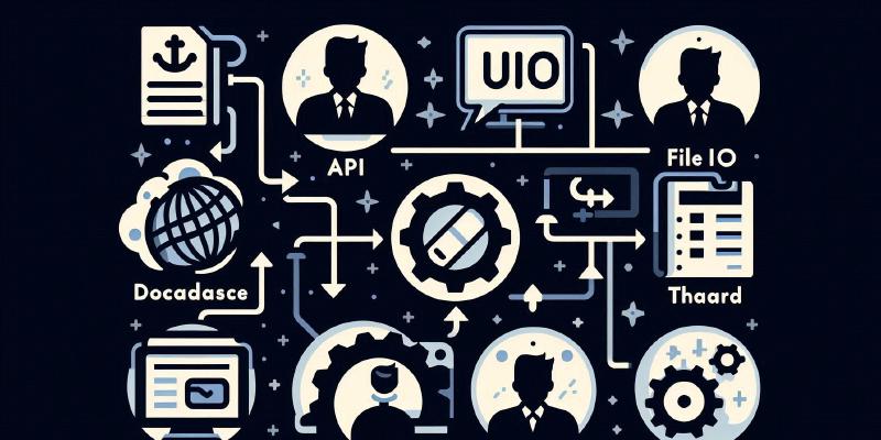 Real-world async use cases: HttpClient APIs, file IO, EF Core queries, responsive UI handlers, and background hosted services.